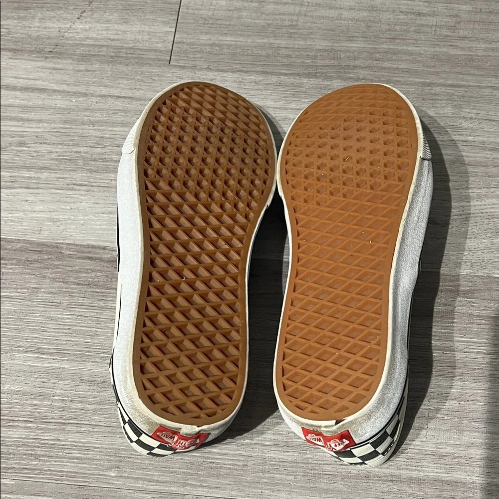 Classic Slip-On Checkerboard Vans, Size 11 - Picture 7 of 7